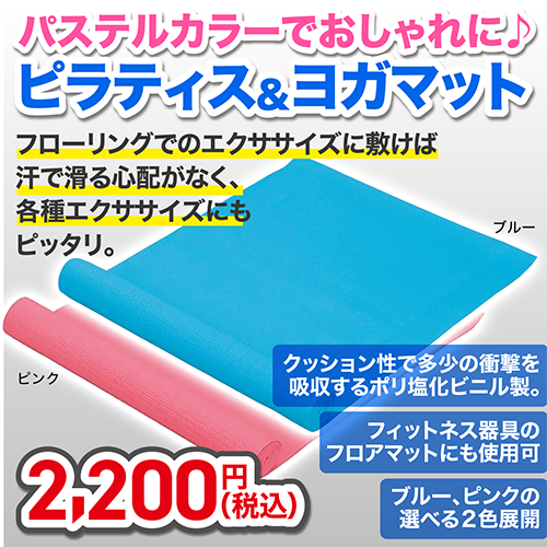 ピラティス＆ヨガマット ｜チョコザップ
