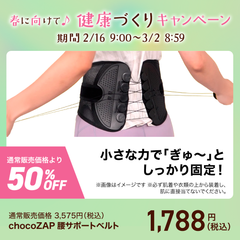 chocoZAP 腰サポートベルト ｜チョコザップ